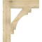 Ekena Millwork Merced Block Rough Sawn Bracket, Douglas Fir, 6"W x 28"D x 32"H BKT06X28X32MRC05RDF - alternate 2
